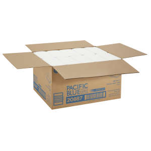 Georgia Pacific, Pacific Blue Ultra Z Premium, Folded Towel, C-Fold, 1 ply, White