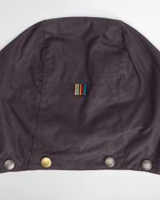 Paul Smith loves Barbour Waxed Hood Grey Lilac