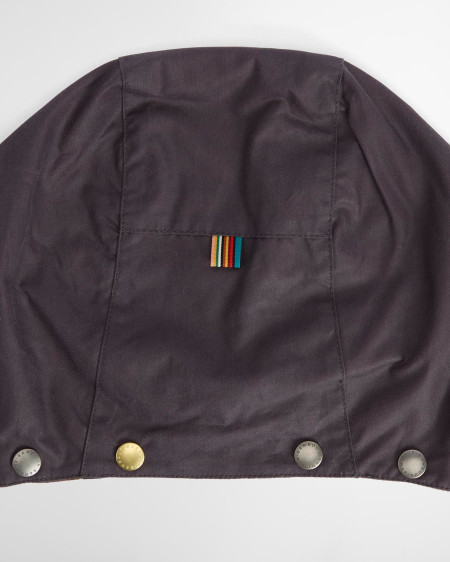 Cappuccio cerato Paul Smith loves Barbour