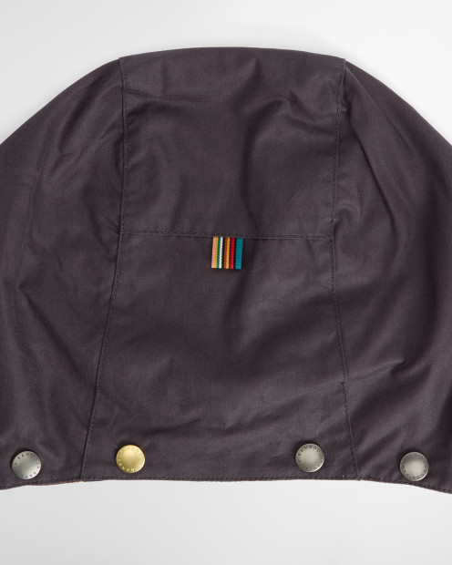 Paul Smith loves Barbour Waxed Hood Grey Lilac