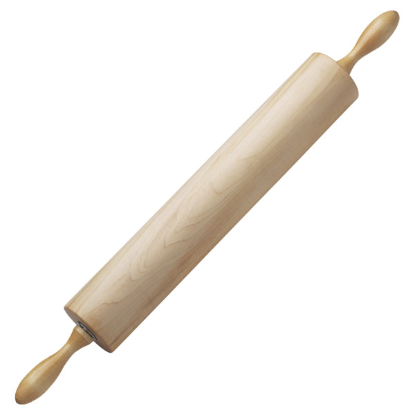 18" Maple Rolling Pin Baking Tools