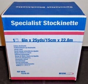 Specialist® Cotton Tubular Stockinette, 6 Inch x 25 Yard