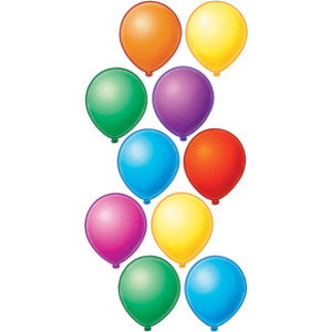 Balloons Accents, Pack of 30