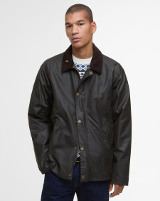 Tracker Waxed Jacket Olive