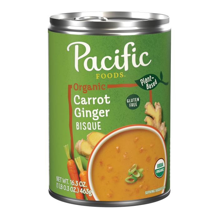 Organic Carrot Ginger Bisque
