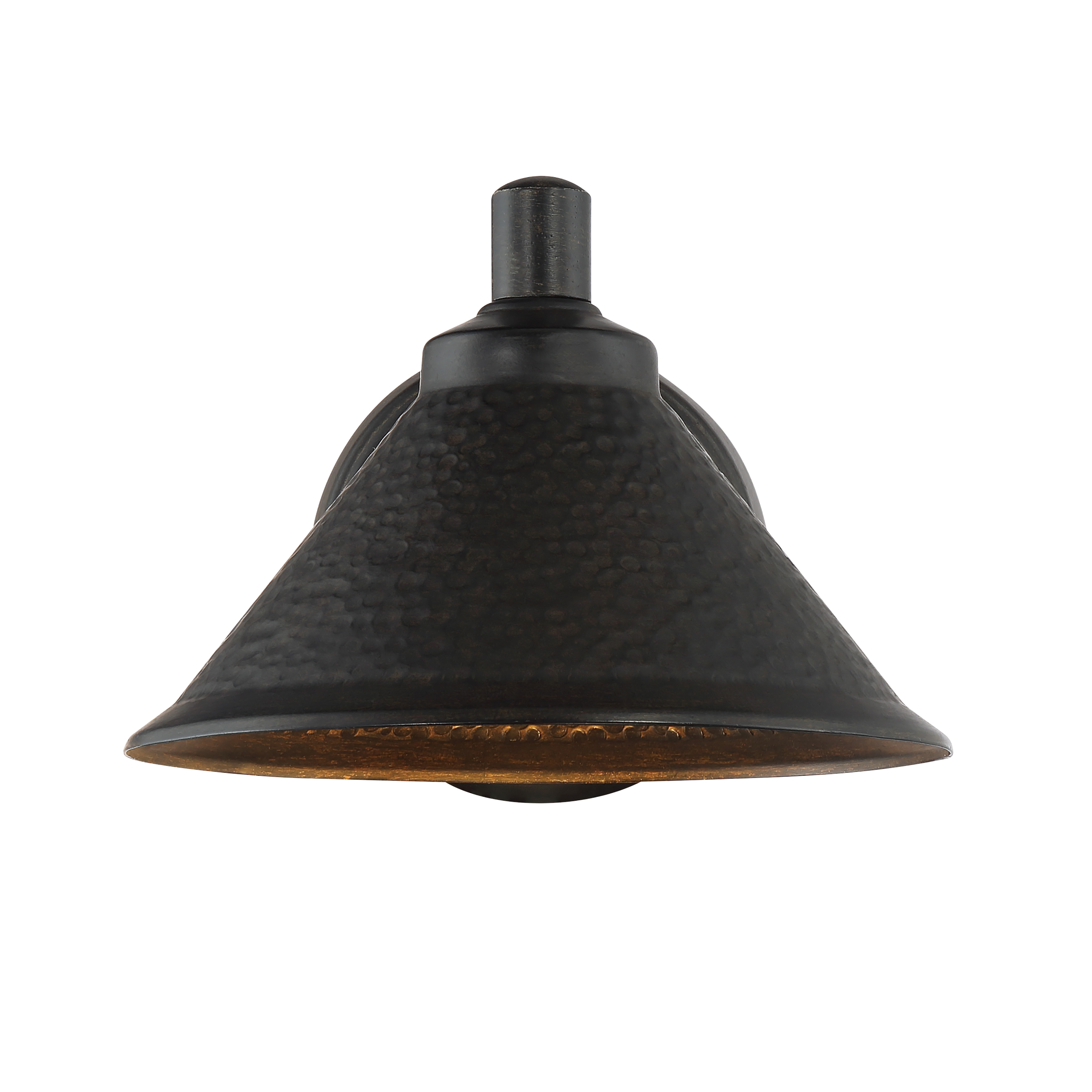 1 Light LED Wall Mount in Aspen Bronze™ Finish with Metal Shade - alternate view