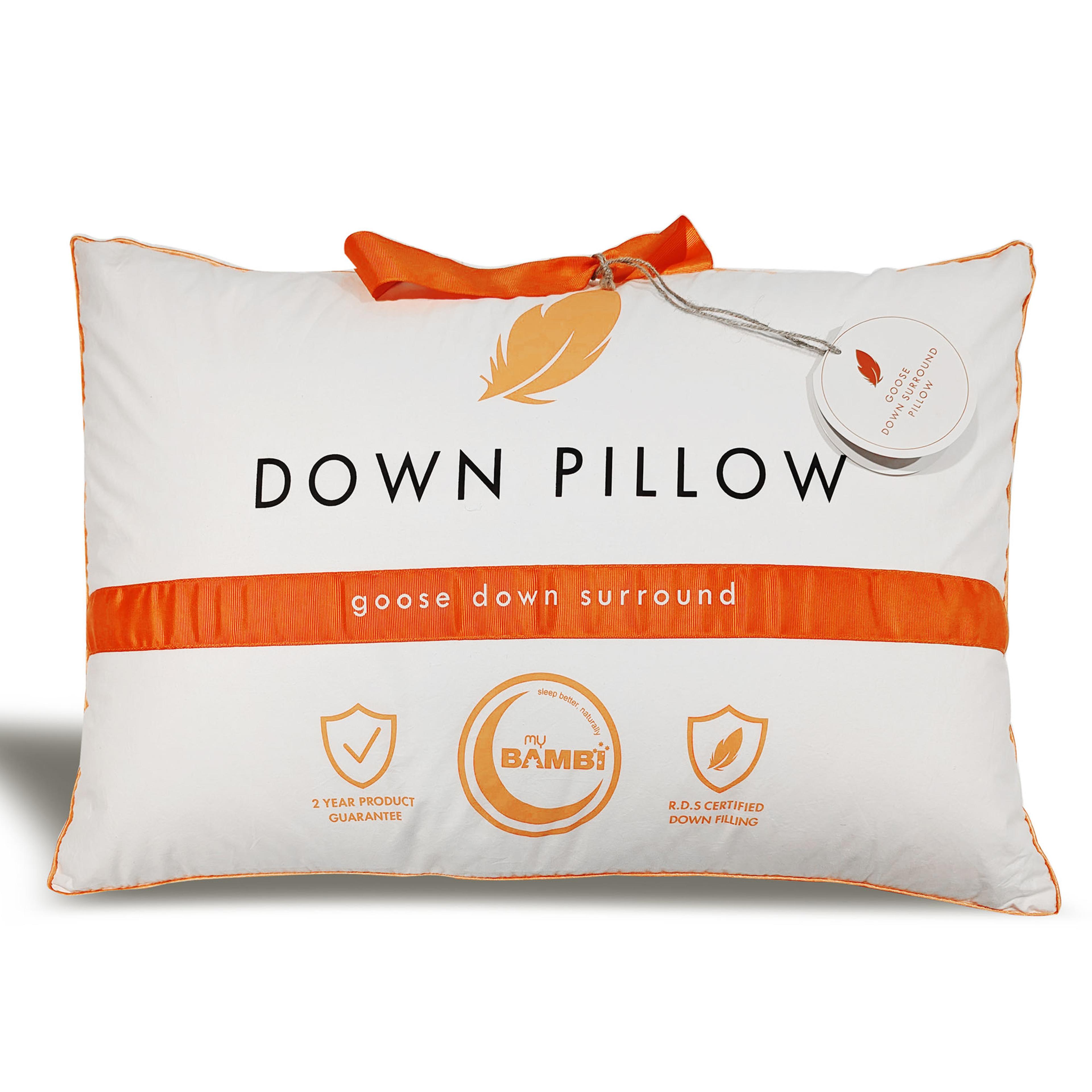 Product image of the  Bambi Goose Down Surround Pillow from Forty Winks