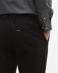 Suede Sateen Tailored Trousers 