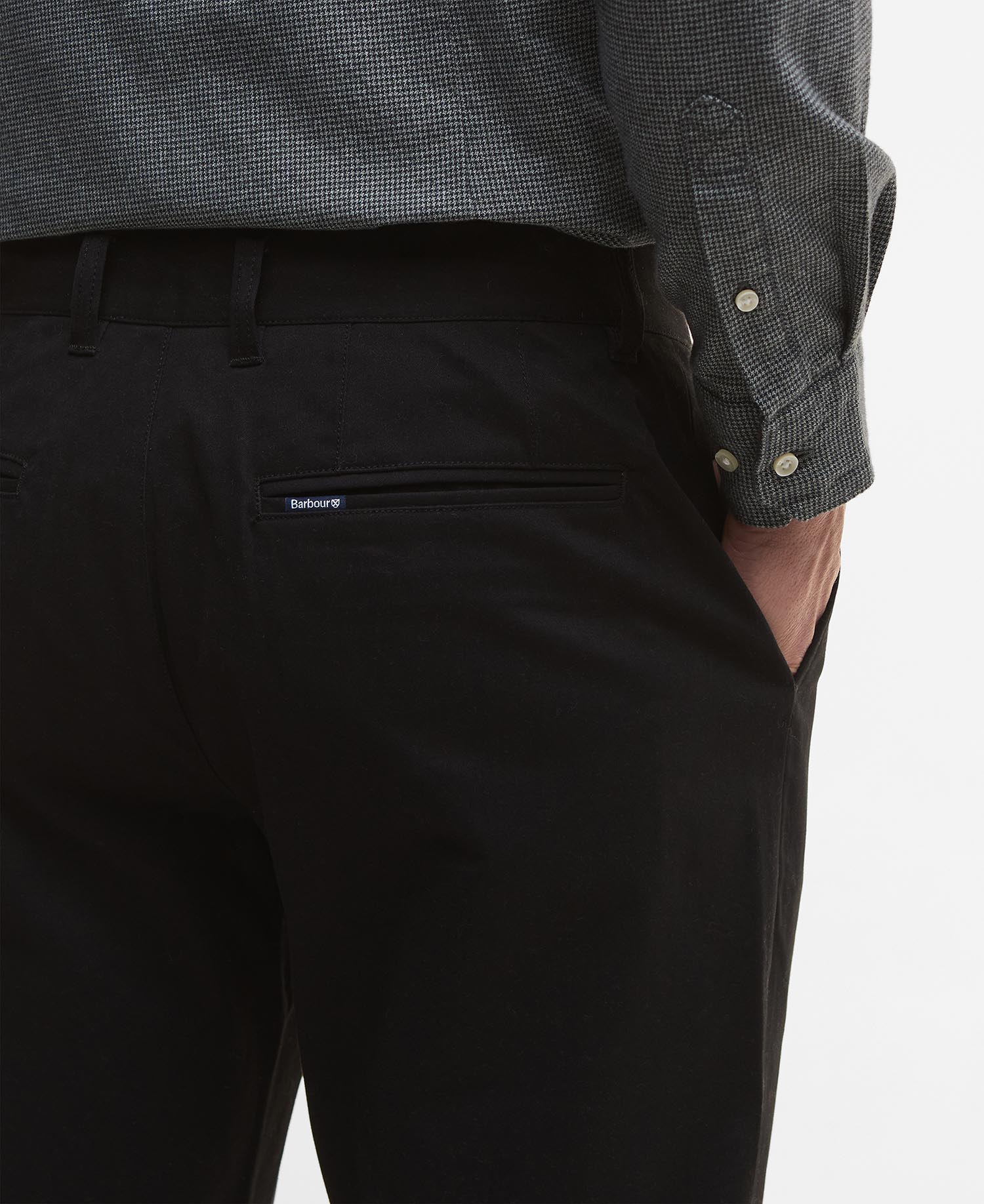 Suede Sateen Tailored Trousers image number 3