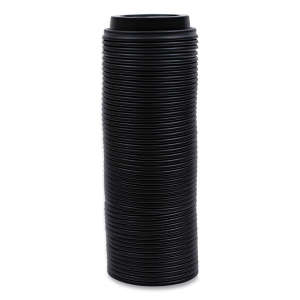 Boardwalk, Hot Cup Lids, Fits 10 oz to 20 oz Hot Cups, Black