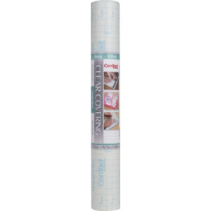 Clear Cover&trade; Adhesive Covering, Clear, 18" x 50 ft, Glossy