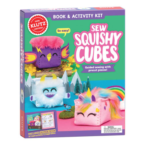 Klutz Sew Squishy Cubes
