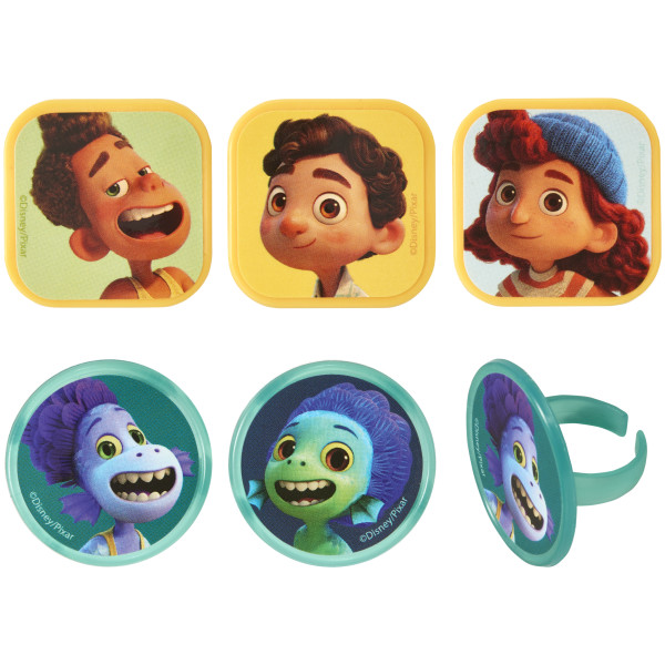 Disney and Pixar's Luca Wild and Free Cupcake Rings
