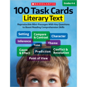100 Task Cards: Literary Text, Grade 4-6