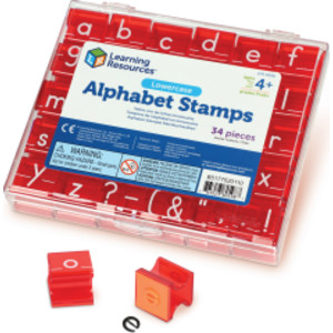 Lowercase Alphabet & Punctuation Stamps