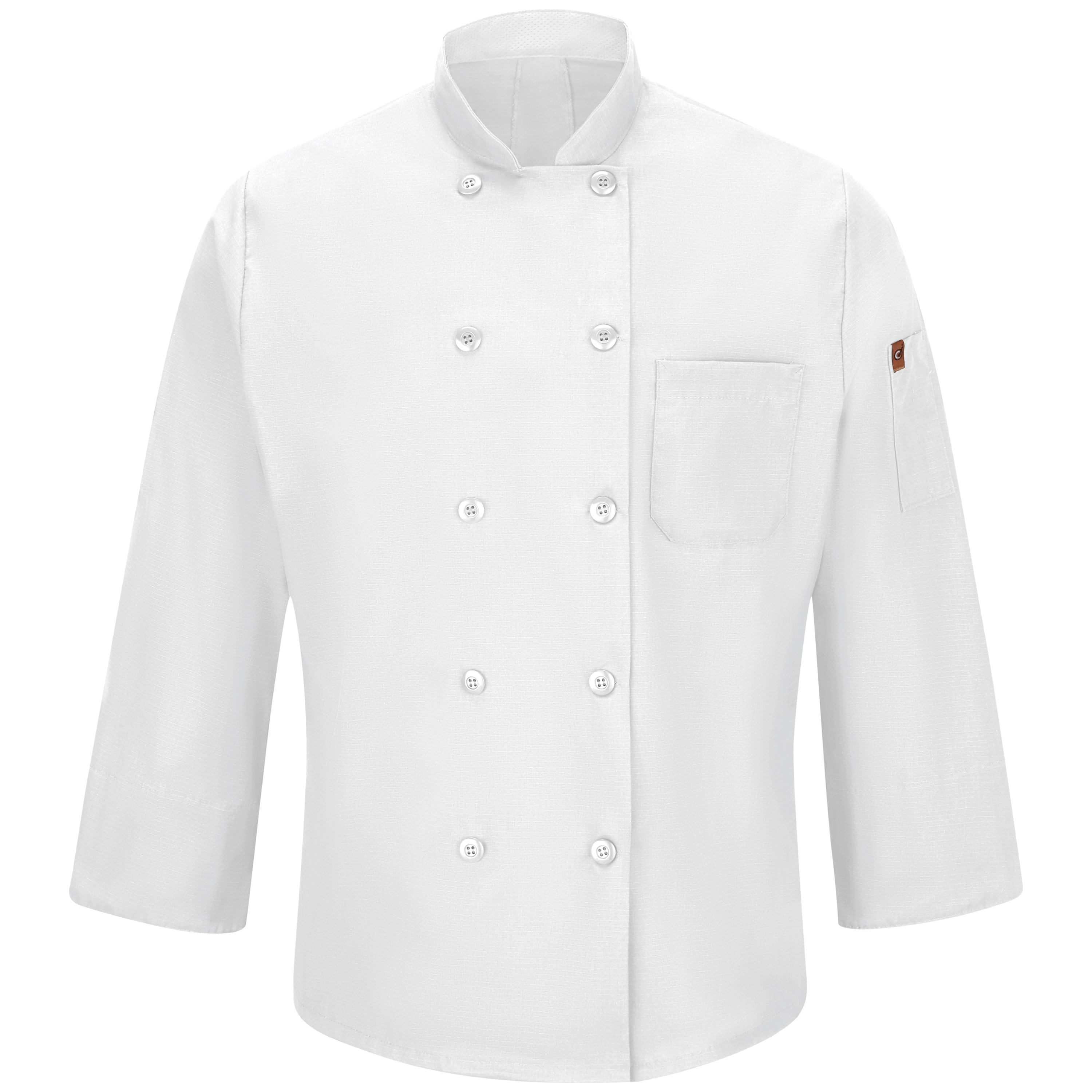 Red Kap Men's Chef Coat with OilBlok + MIMIX - Picture 20 of 22