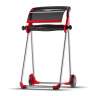 Tork, W1 Industrial Floor Stand,  Wiper Dispenser, Black/Red