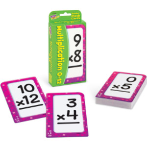 Multiplication 0-12 Pocket Flash Cards