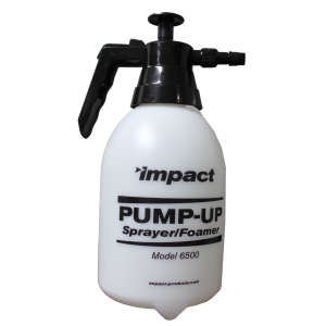 Impact, Pump-Up Sprayer/Foamer, 64 oz, Translucent/Black