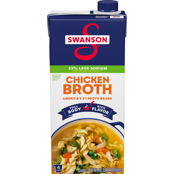 33% Less Sodium Chicken Broth