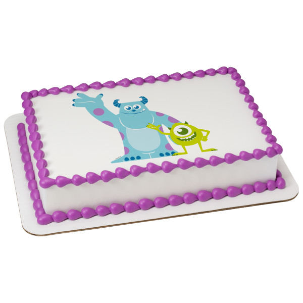 Disney and Pixar's Monsters, Inc. Mike and Sulley PhotoCake® Edible Image®