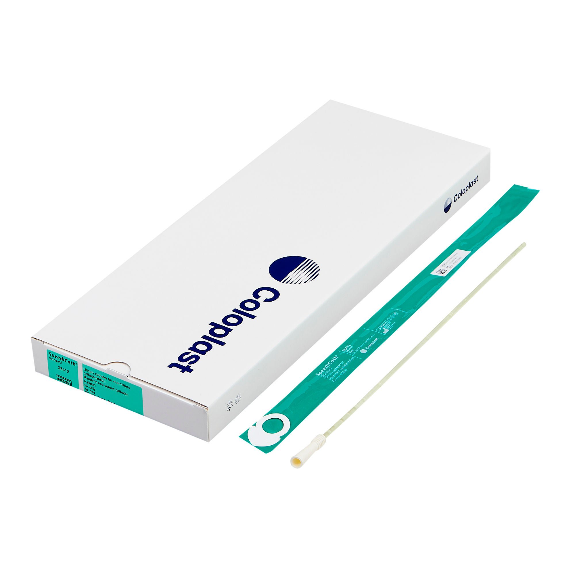 SpeediCath® Hydrophilic Male Catheter, 12 Fr., Straight