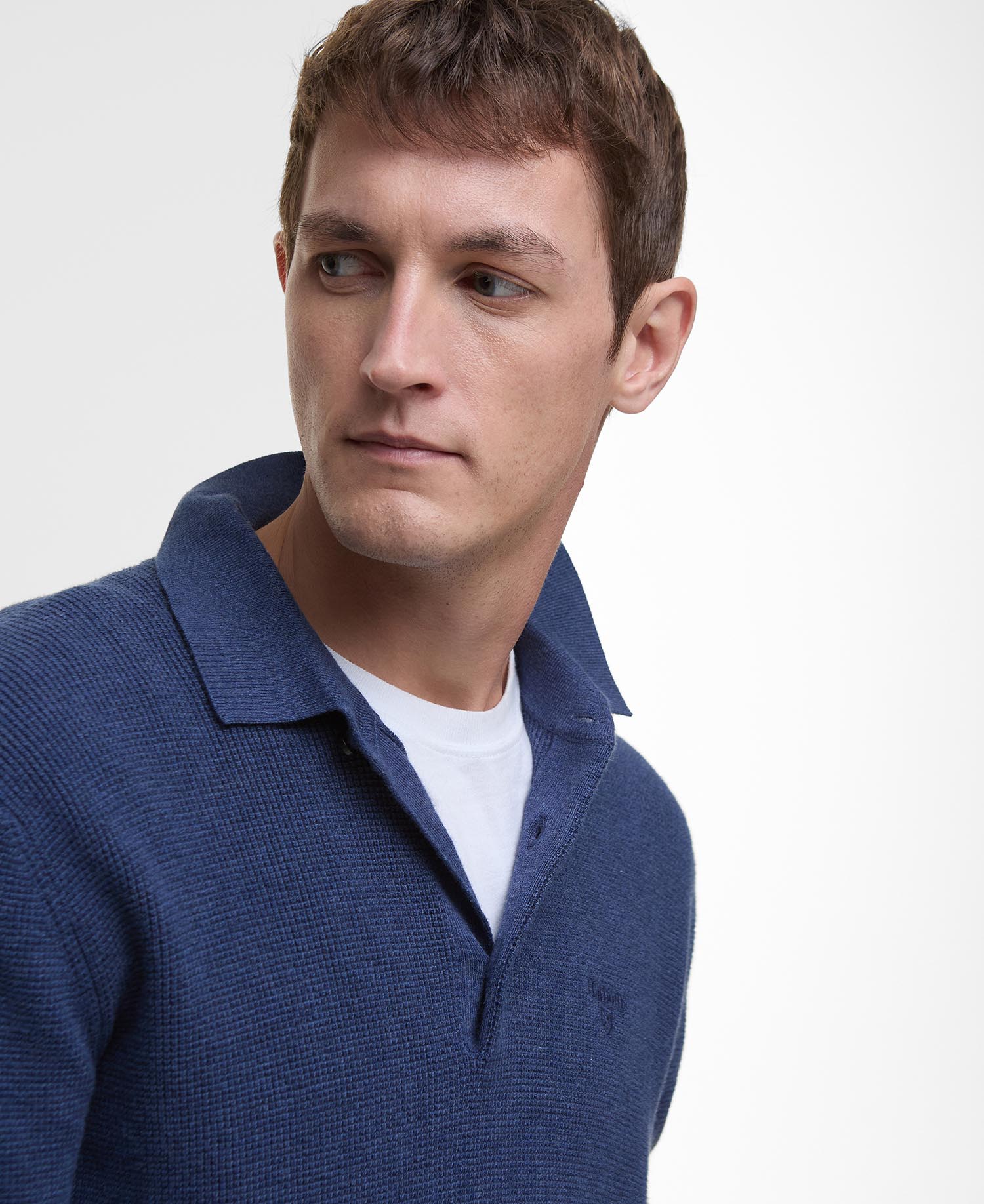 Holt Knitted Polo Shirt image number 3