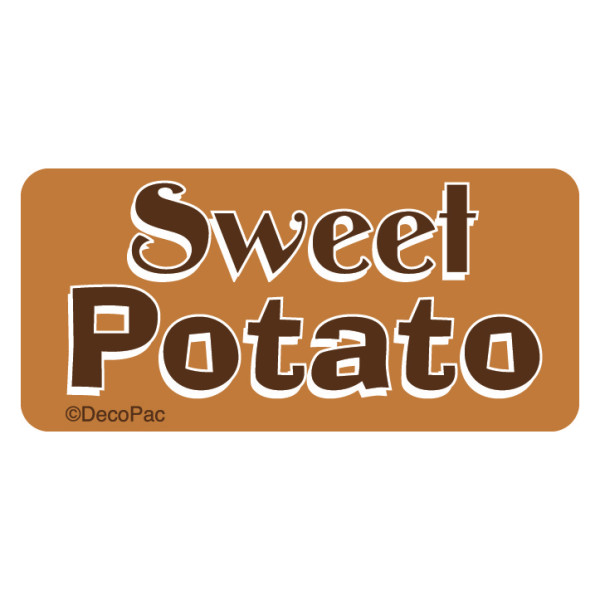 Sweet Potato Promotional Label