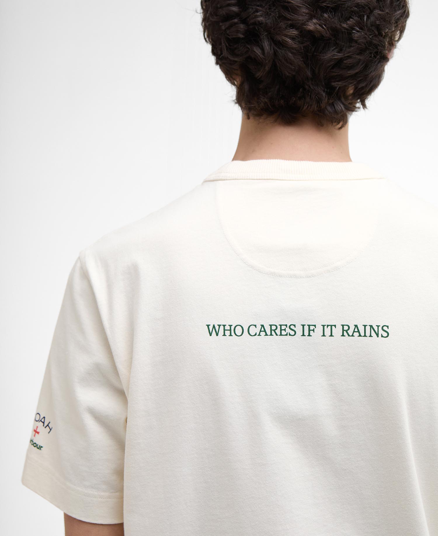 Barbour x NOAH Archive Swan T-Shirt image number 5