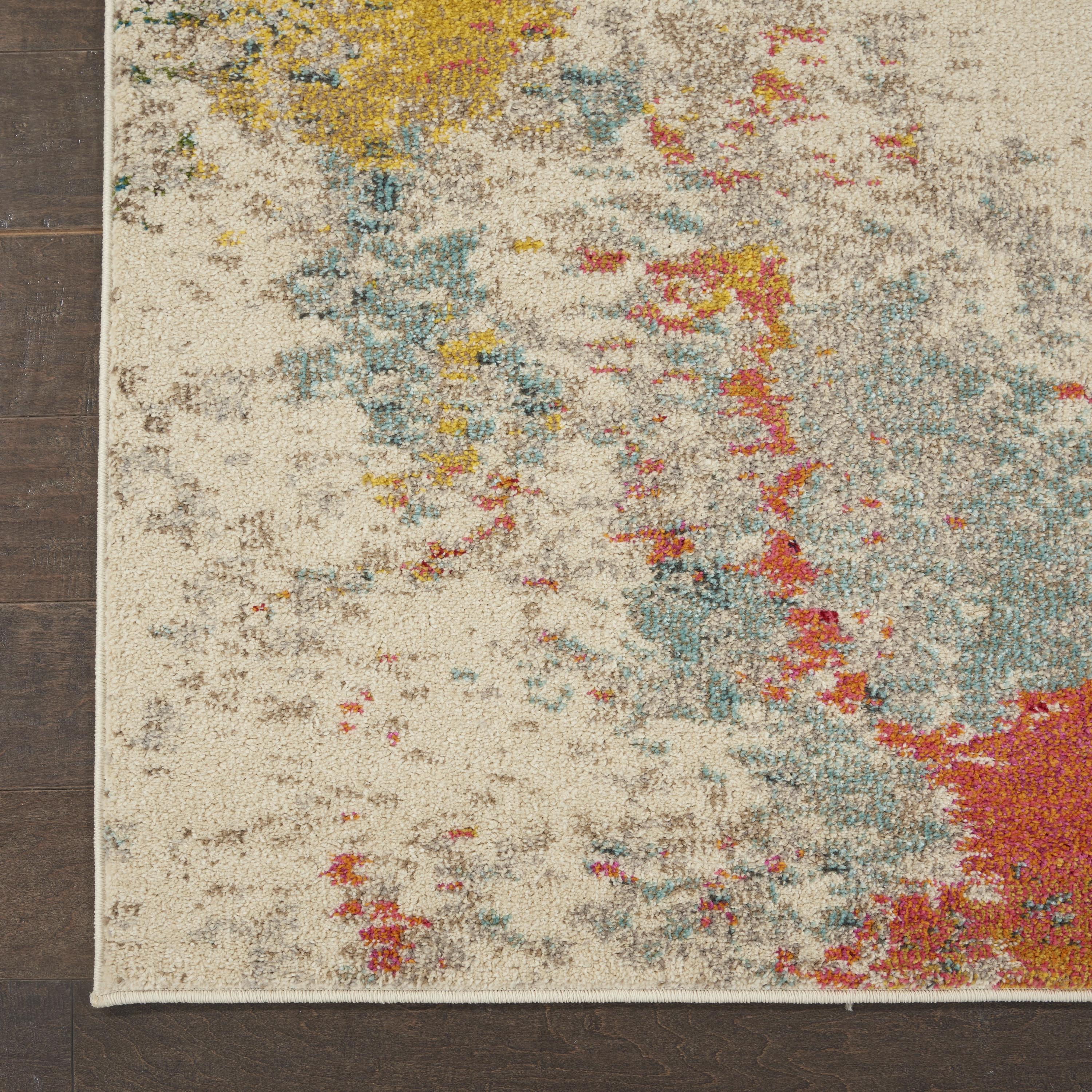 Nourison Celestial 10' x 14' Ivory Multicolor Modern & Contemporary Indoor Rug