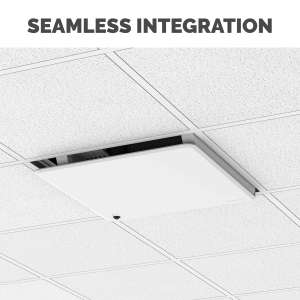 Fellowes, Array™, AR1 Air Purifier, Ceiling Mounted, Hardwired