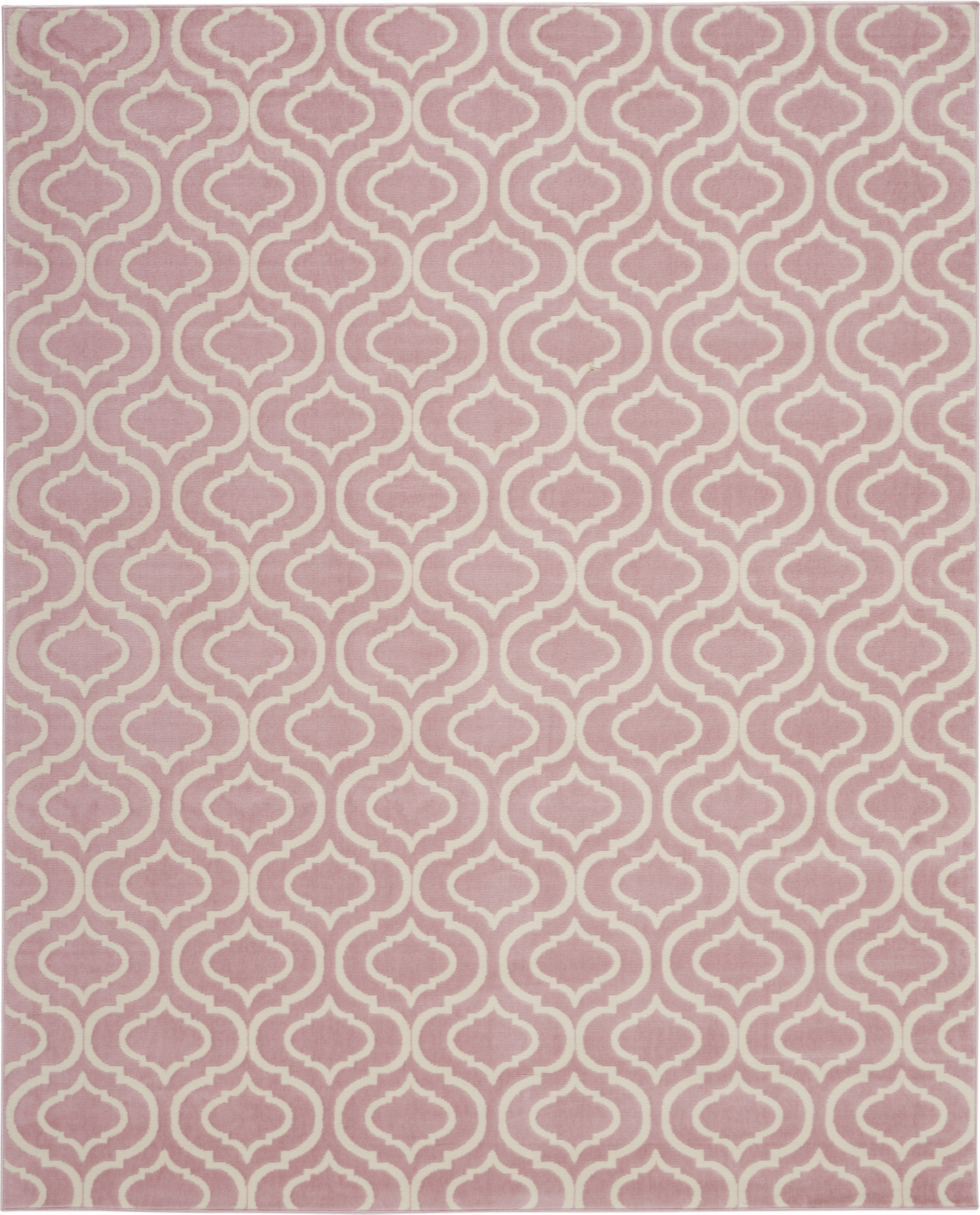 Nourison Jubilant 7'10" x 9'10" Pink Contemporary Indoor Rug