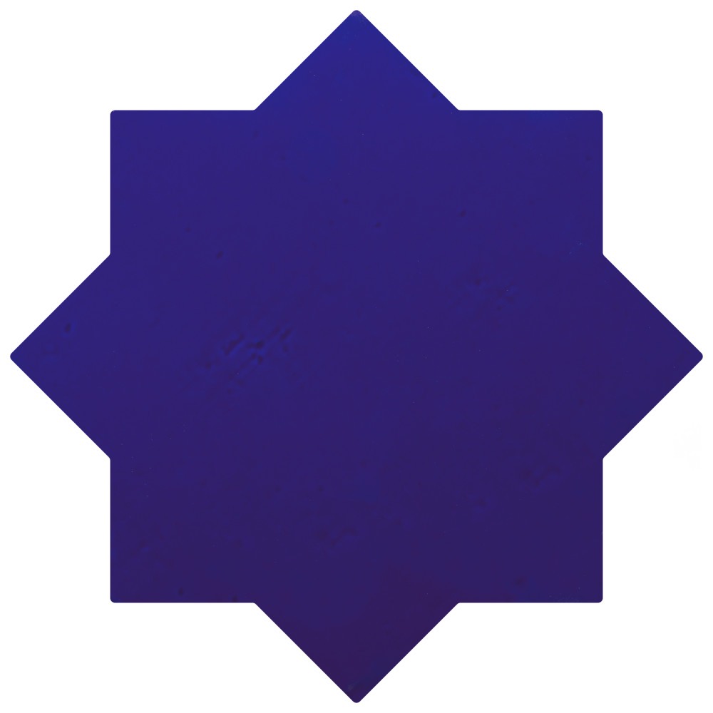 Argile Star Blu 7 in. x 7 in. Porcelain Floor and Wall Tile