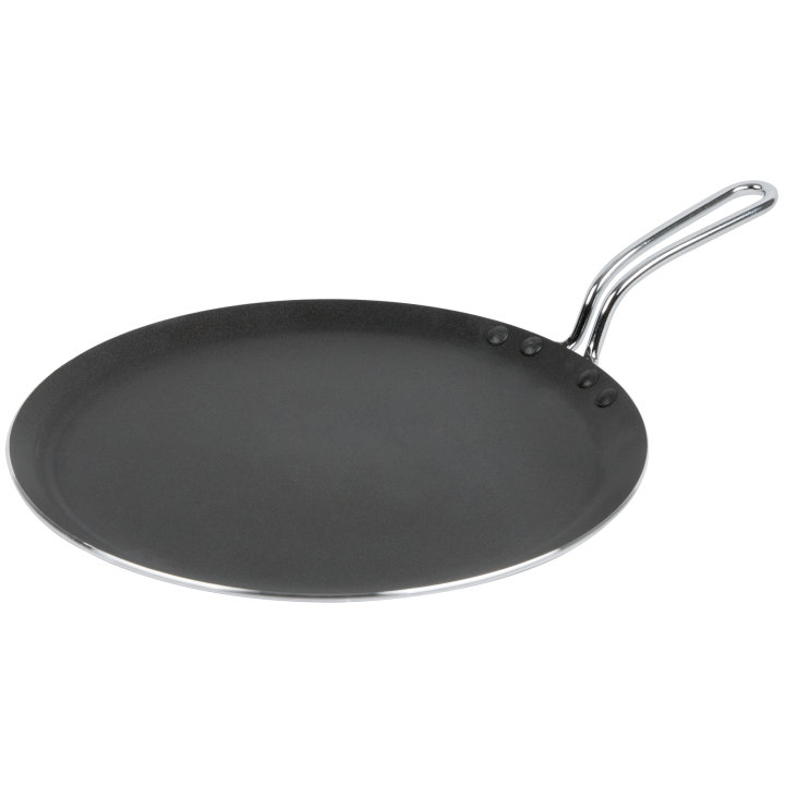 12-inch aluminum griddle with SteelCoat x3™ nonstick coating