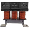 KDR Series AC Line Reactor 1hp 480V 3-Phase Chassis Unit Open Enclosure 2.3A 50/60 Hz 3.63 H x 4.45 W x 1.78 D in.