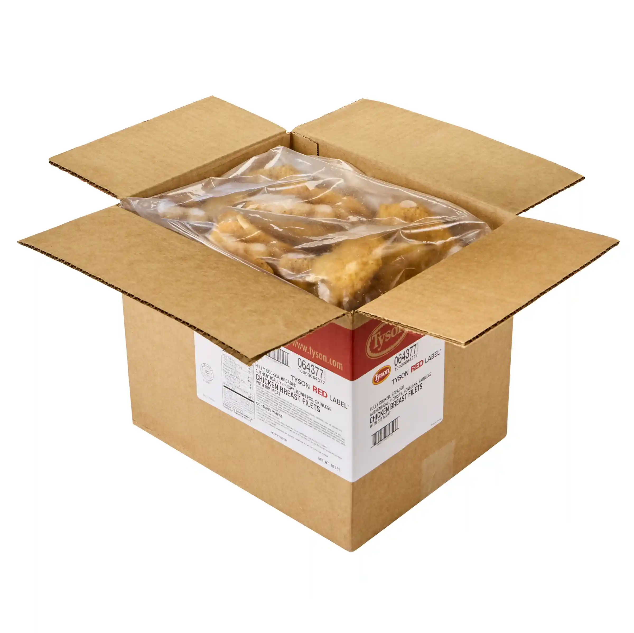 Tyson Red Label® Fully Cooked Breaded Authentically Crispy Original Chicken Breast Filets, 5.2 oz._image_4