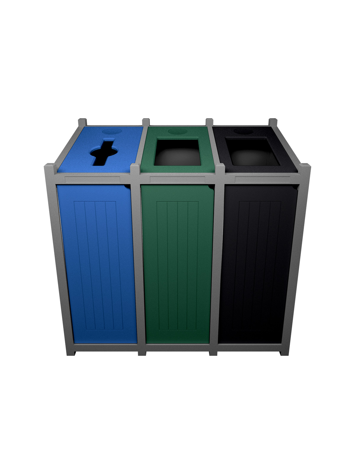 VENTURE – Triple – Unit – Mixed-Full-Full – Grey-Blue-Green-Black