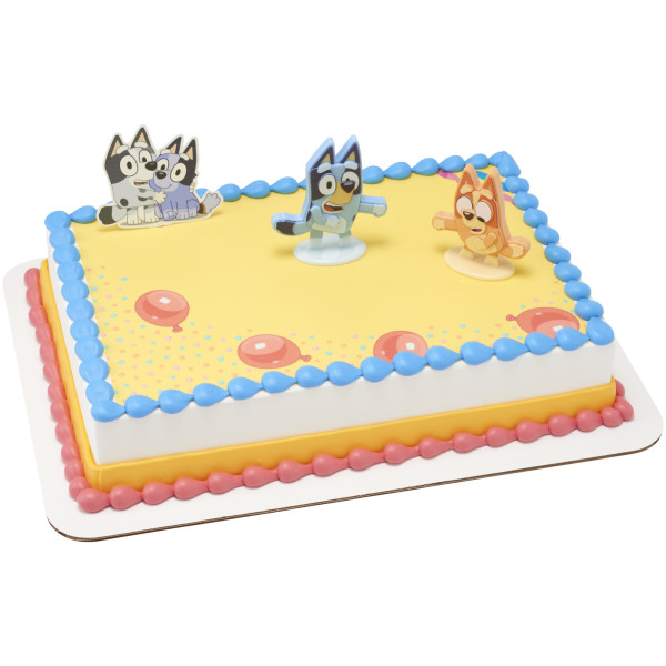 Bluey Dance Mode PhotoCake® Edible Image® DecoSet® Background