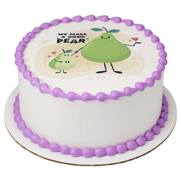 We Make A Good Pear PhotoCake® Edible Image®