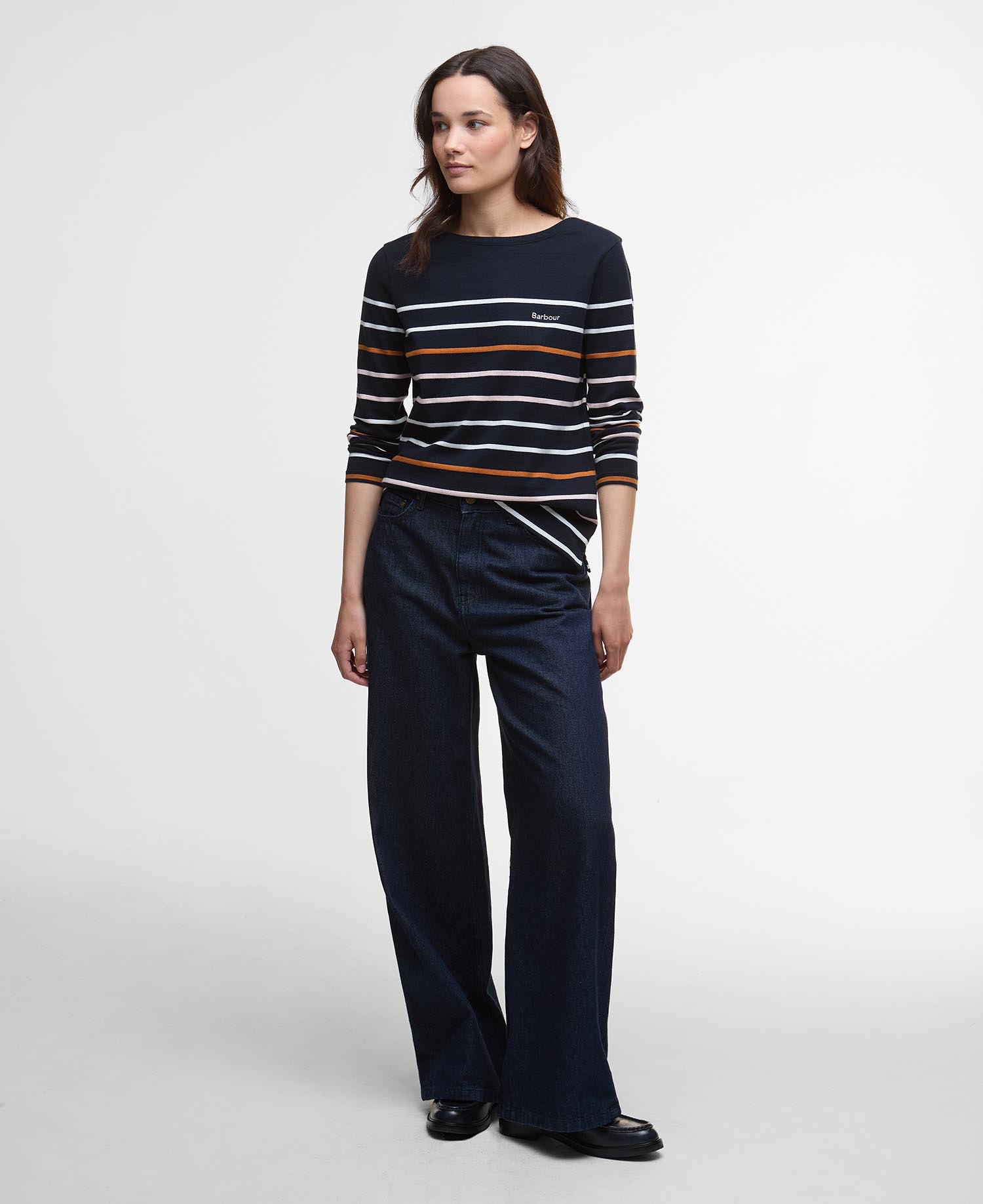Hawkins Striped Long-Sleeved T-Shirt image number 1