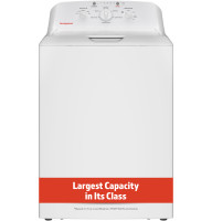 Hotpoint® 4.0 cu. ft. Capacity Washer with Stainless Steel Basket,Cold Plus and Water Level Control​ â Model #: HTW265ASWWW