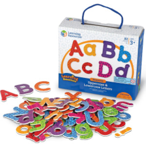 Magnetic Uppercase & Lowercase Letters, 82-Piece Set
