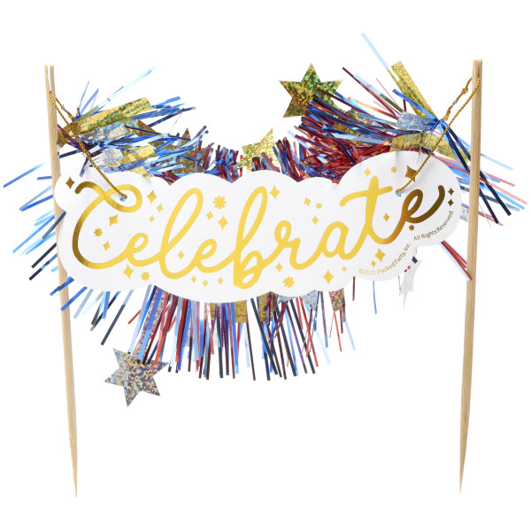 Packed Party Celebrate Banner Layon