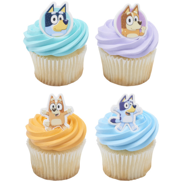 Bluey So Much Fun Cupcake Rings