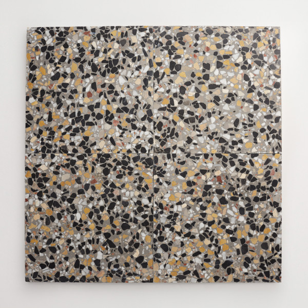 Dolce Vita Terrazzo | Torrone III | Large Field Tile | Ferro | Honed