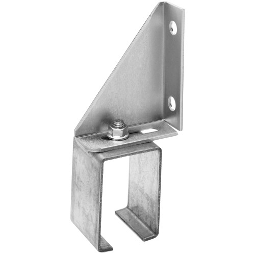 Hillman Galvanized Box Rail Bracket Face Mount Single Adjustable