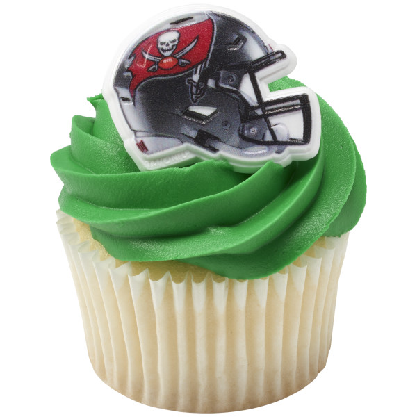NFL Team Helmet Cupcake Rings