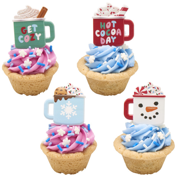 Hot Cocoa Cupcake Rings