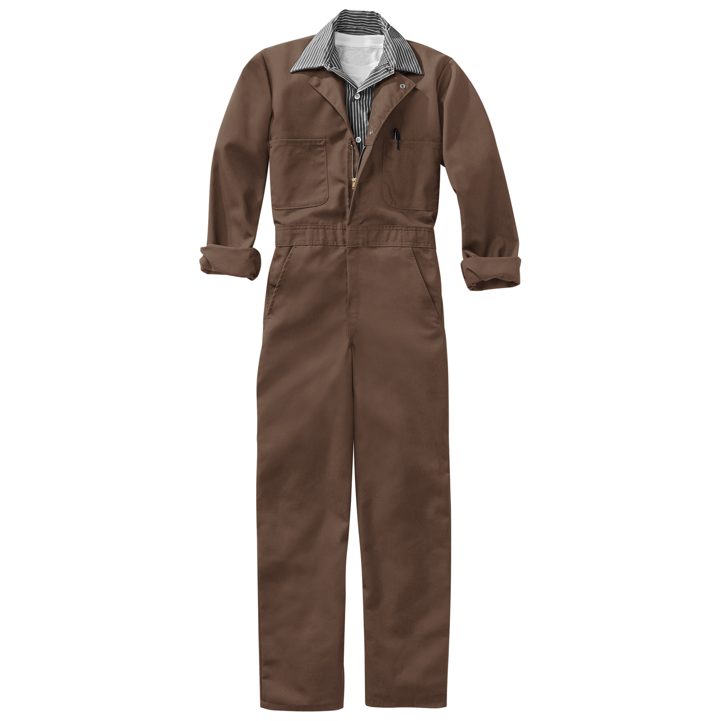 Red Kap Twill Action Back Coverall with Chest Pockets - Picture 10 of 32