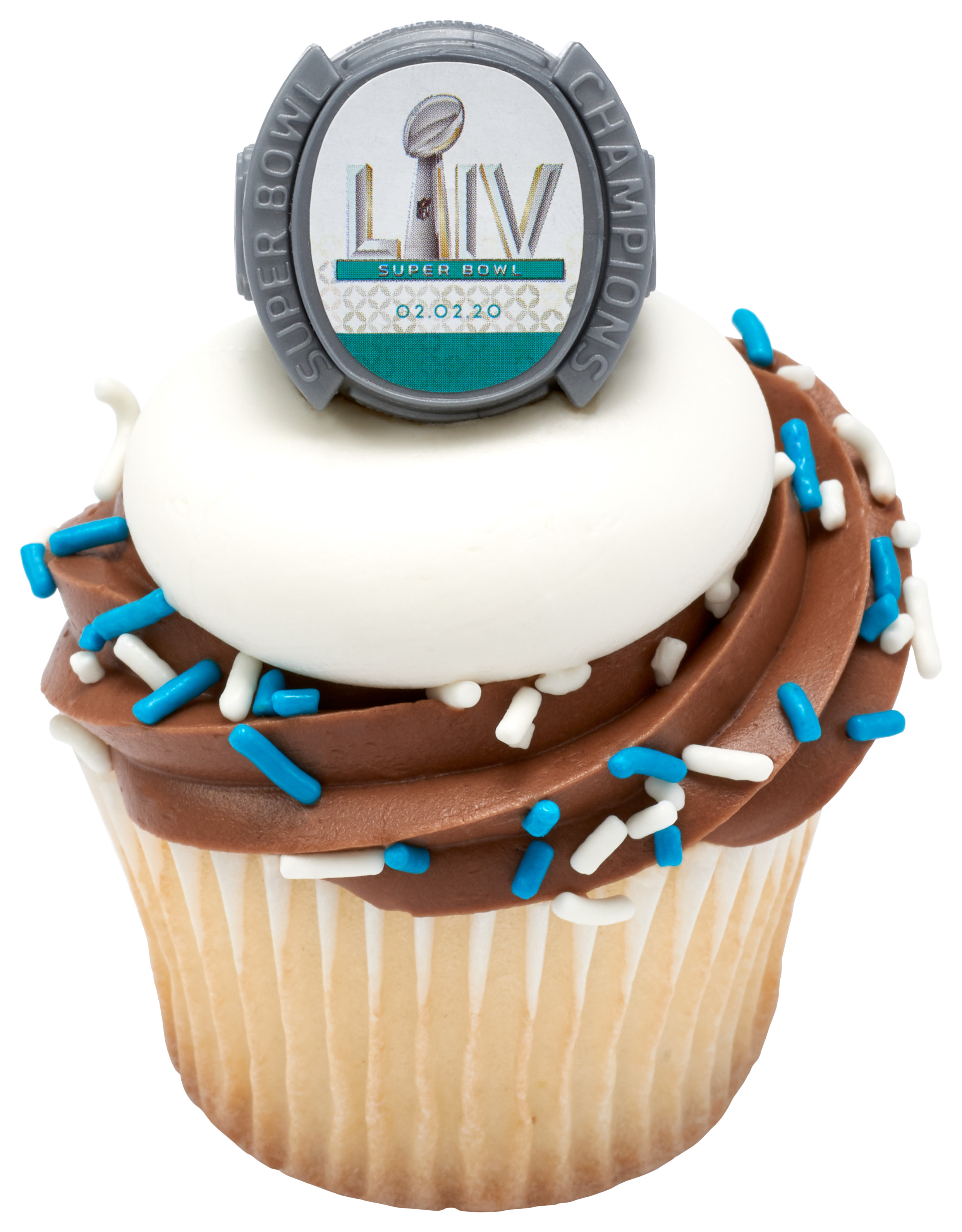 NFL Super Bowl LIV Cupcake Rings DecoPac